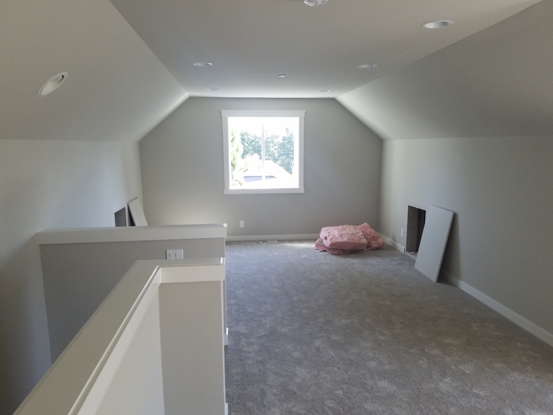 Big, nice loft. No bathroom or closet though... I would have had them throw in a little reach-in if I were a buyer.
